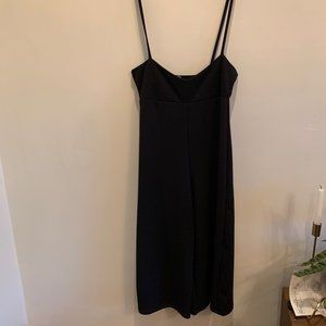 Black one piece jumpsuit